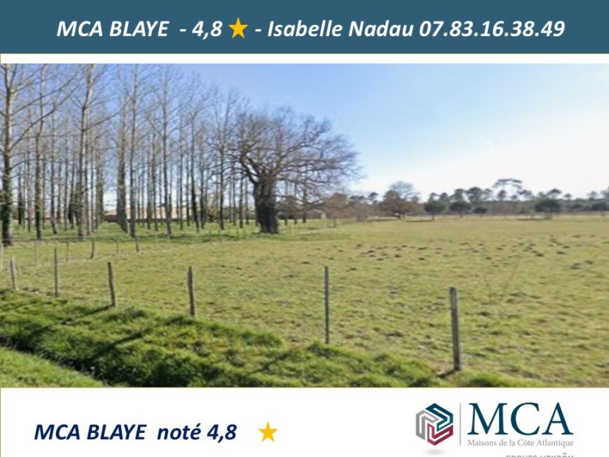 Maison à construire à Saint-Savin (33920)