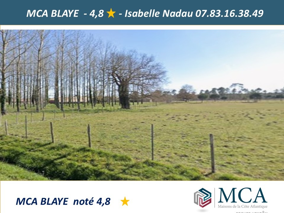 Terrain à bâtir à Saint-Savin (33920)