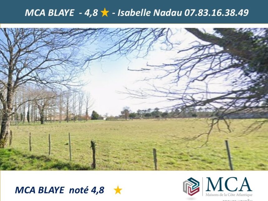 Maison à construire à Saint-Savin (33920)