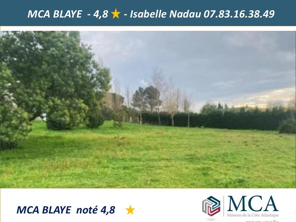 Terrain à bâtir à Cartelègue (33390)