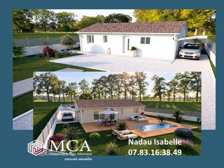 Maison à construire à Cartelègue (33390)