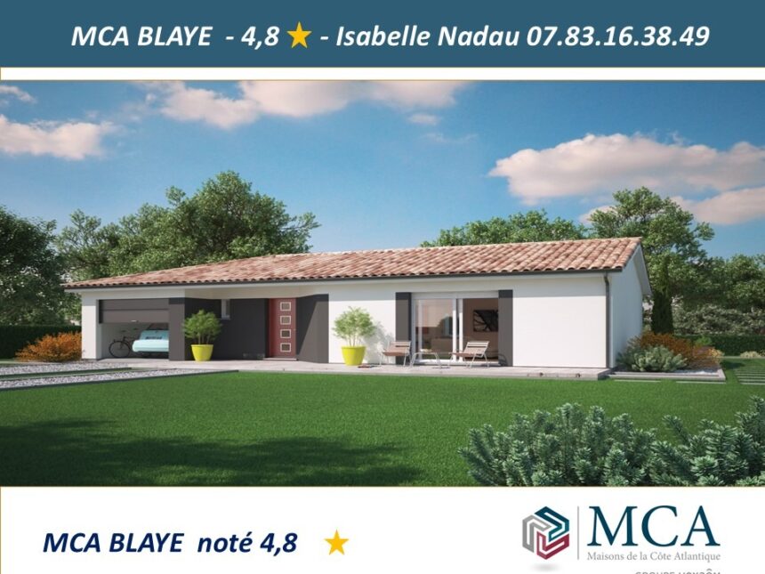 Maison à construire à Saint-Savin (33920)