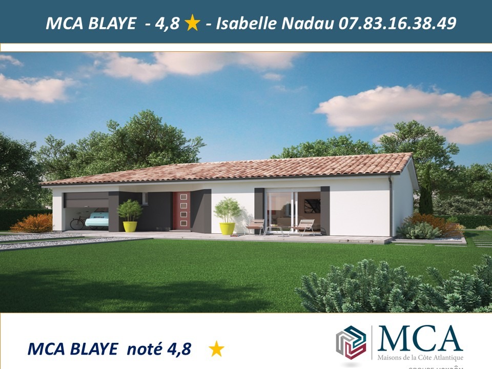 Maison à construire à Saint-Savin (33920)