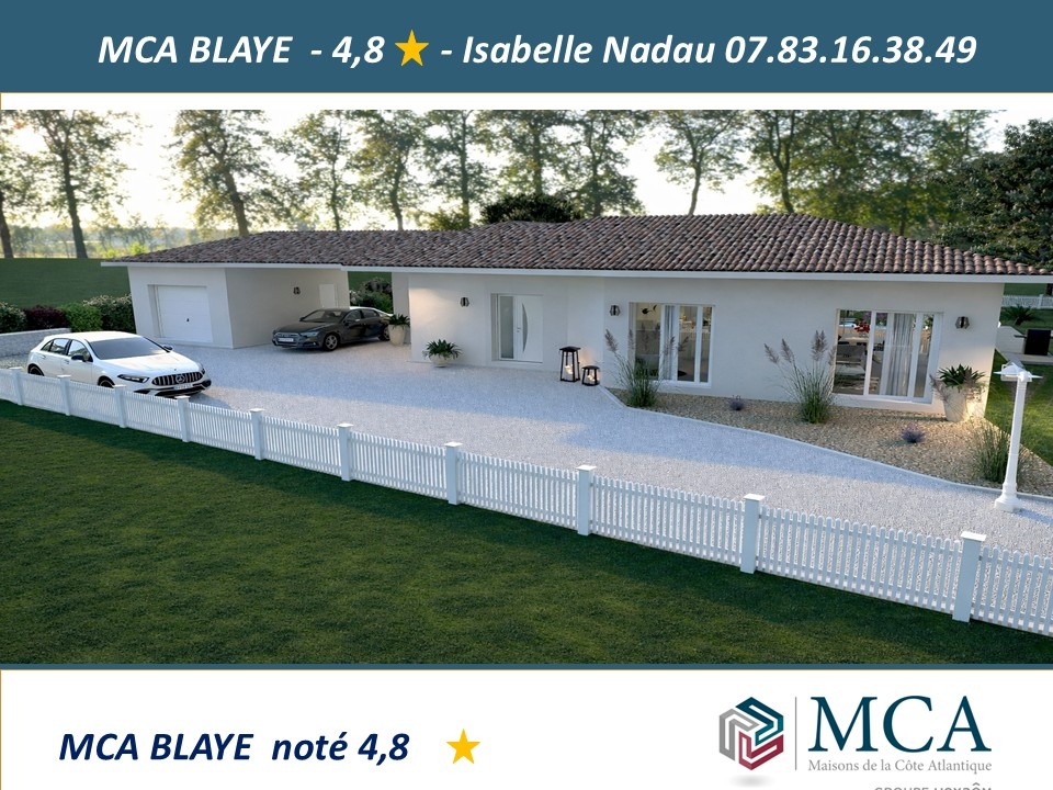 Maison à construire à Saint-Savin (33920)