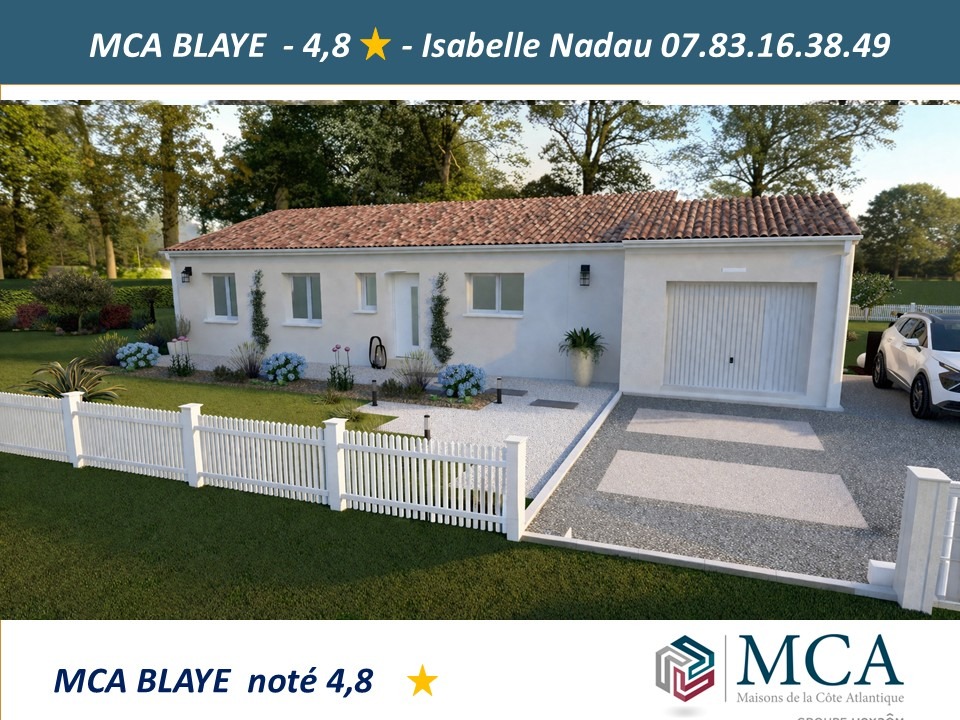 Maison à construire à Saint-Savin (33920)