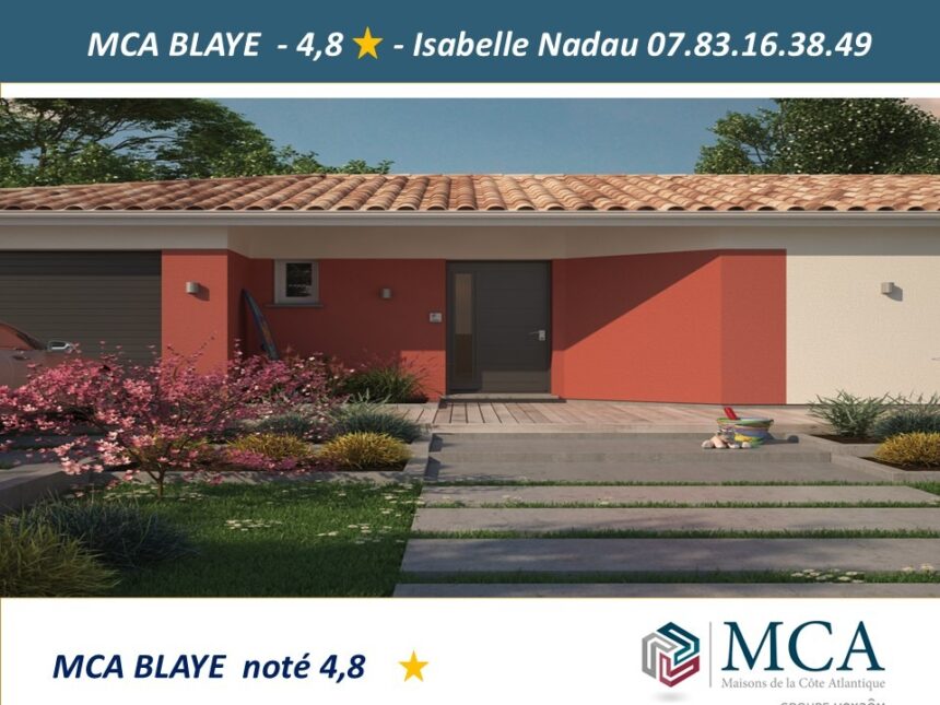 Maison à construire à Saint-Savin (33920)