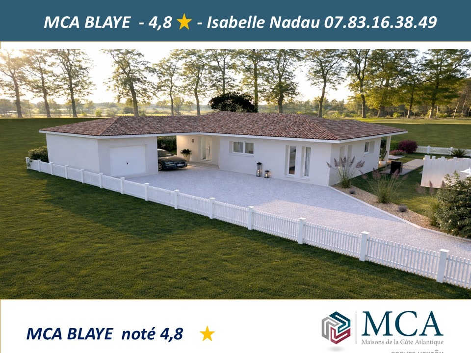 Maison à construire à Saint-Savin (33920)