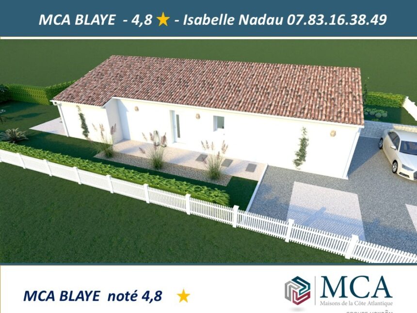 Maison à construire à Saint-Savin (33920)