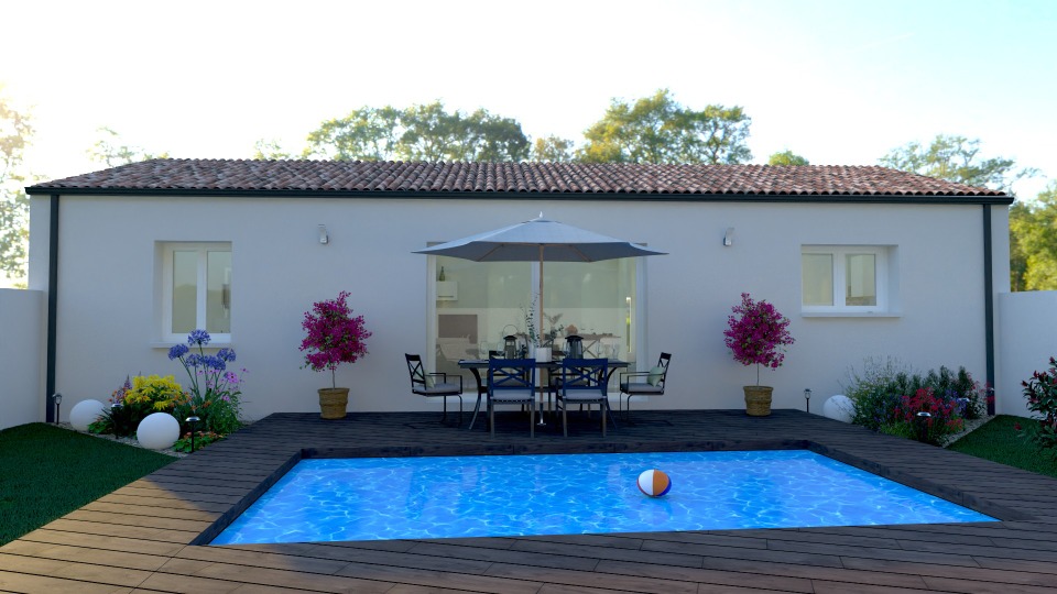 Maison à construire à Ballon (17290)