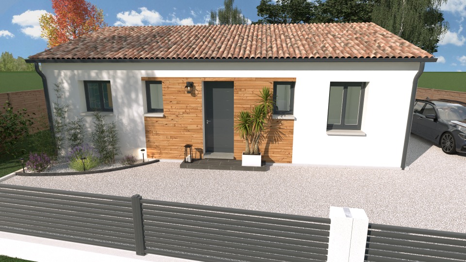 Maison à construire à Saint-Maixant (33490)