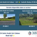 Terrain à bâtir à Saint-André-de-Cubzac (33240)