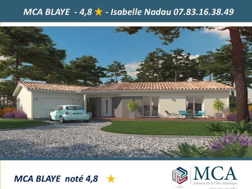 Maison à construire à Saint-Savin (33920)