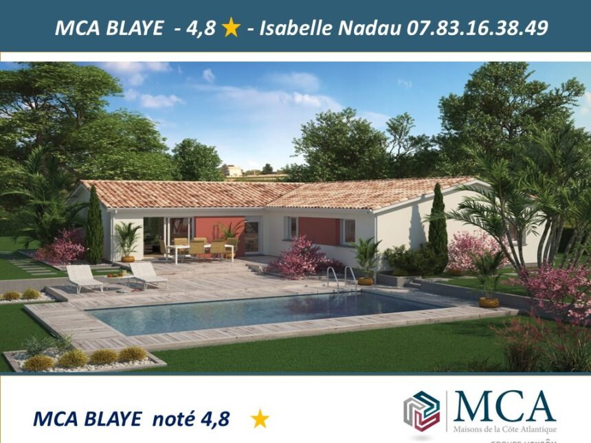 Maison à construire à Saint-Savin (33920)