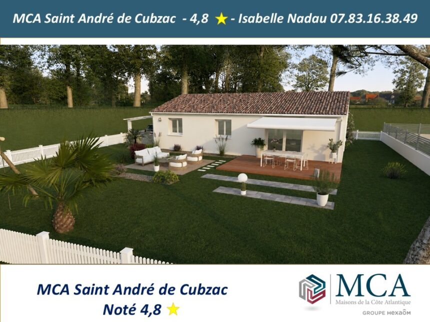 Maison à construire à La Lande-de-Fronsac (33240)