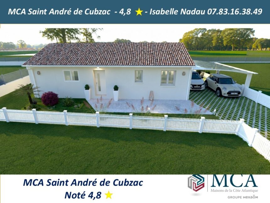 Maison à construire à Saint-Savin (33920)