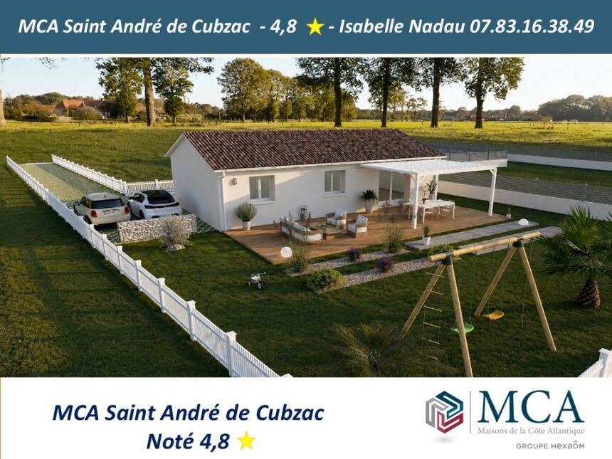 Maison à construire à Saint-André-de-Cubzac (33240)