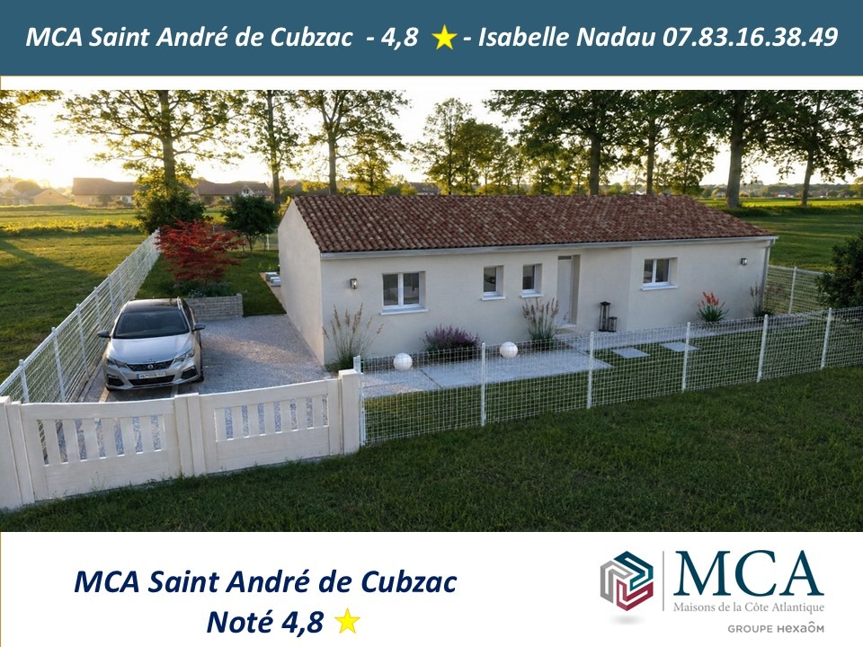 Maison à construire à La Lande-de-Fronsac (33240)
