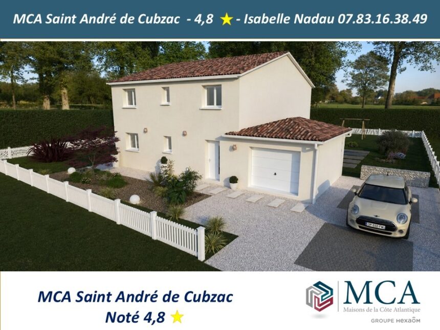 Maison à construire à Saint-André-de-Cubzac (33240)