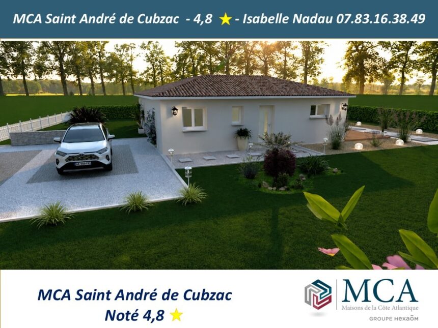 Maison à construire à Saint-André-de-Cubzac (33240)