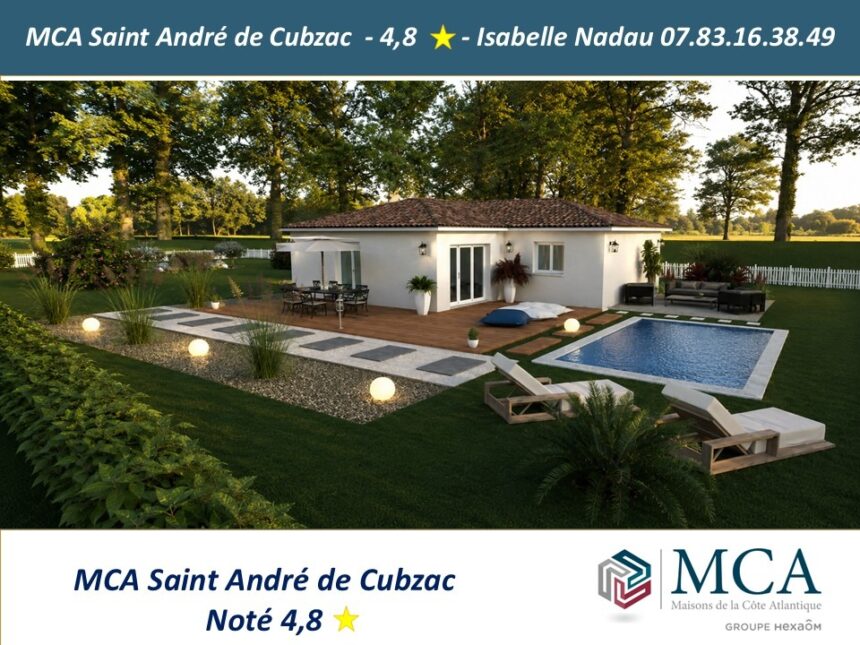 Maison à construire à Maransin (33230)