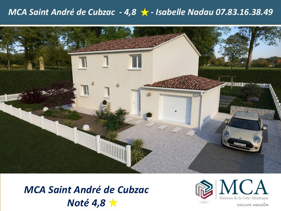 Maison à construire à Saint-André-de-Cubzac (33240)