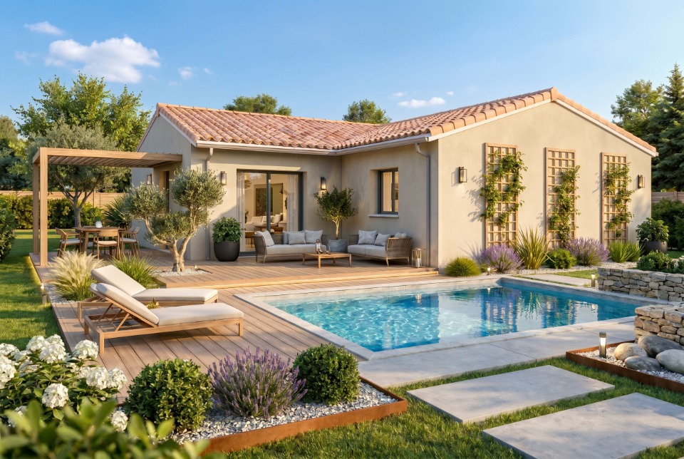 Maison à construire à Tosse (40230)