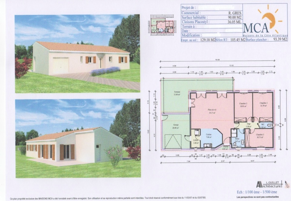 Maison à construire à Beauregard-de-Terrasson (24120)