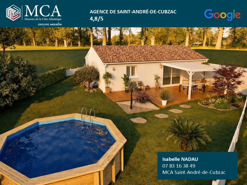 Maison à construire à Saint-Laurent-d’Arce (33240)