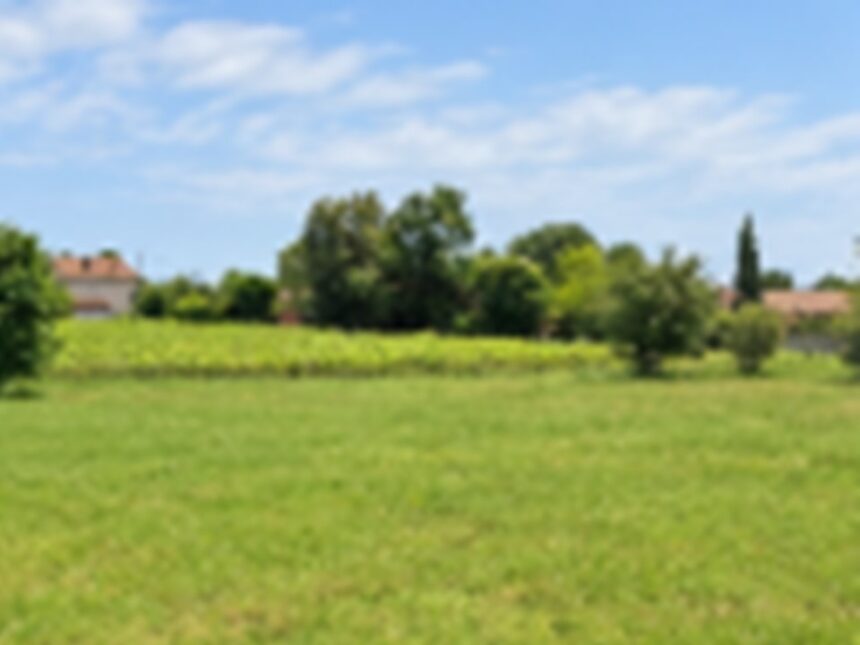 Terrain à bâtir à Prignac-et-Marcamps (33710)