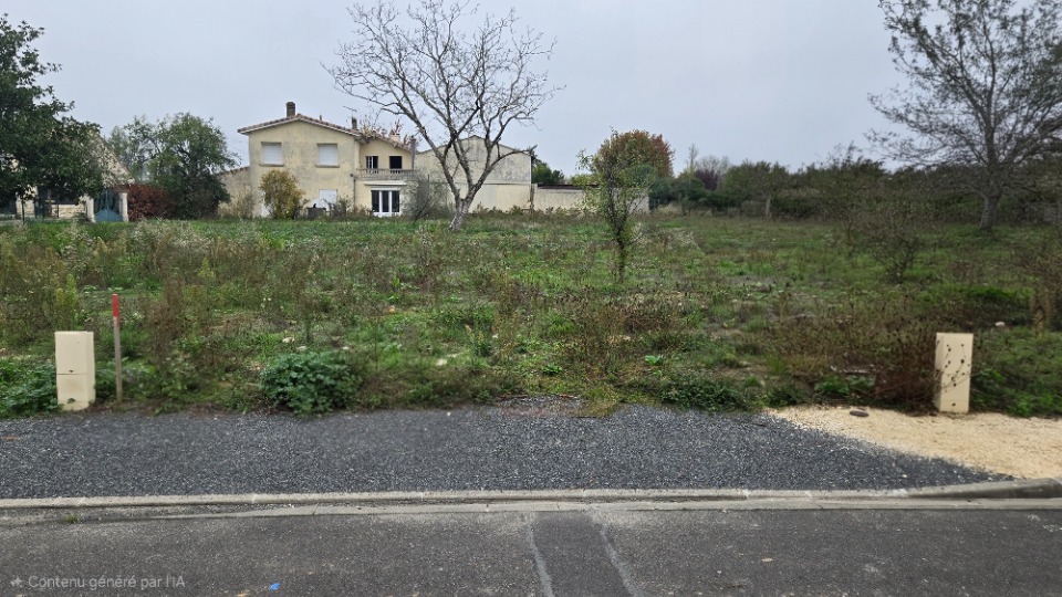 Terrain à bâtir à La Lande-de-Fronsac (33240)